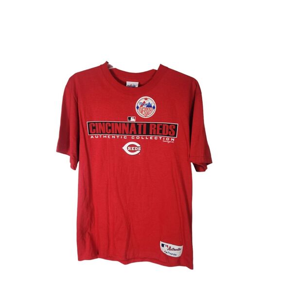 Vintage 2000 Cincinnati Reds Majestic T NWT men's medium - Picture 1 of 4